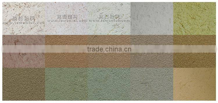 Waterproof natural color interior wall thermal paint