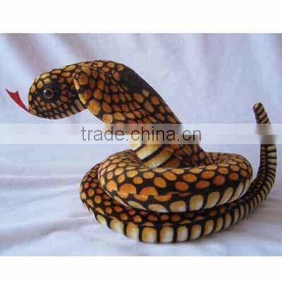 Hot sale plush snake stuffed toy from Yiwu factory