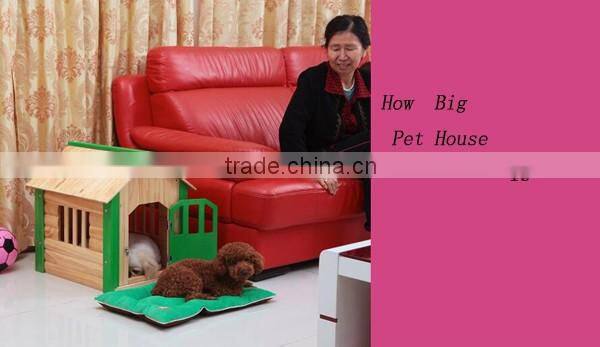 2016 wood pet house dog house with safe lock