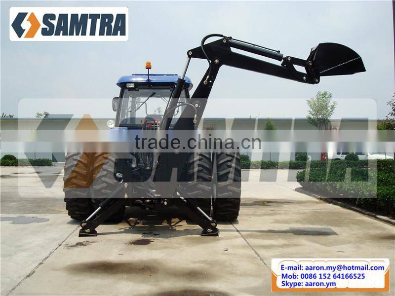 Tractor Backhoe Loader, LW Backhoe Digger with Thumb Grab