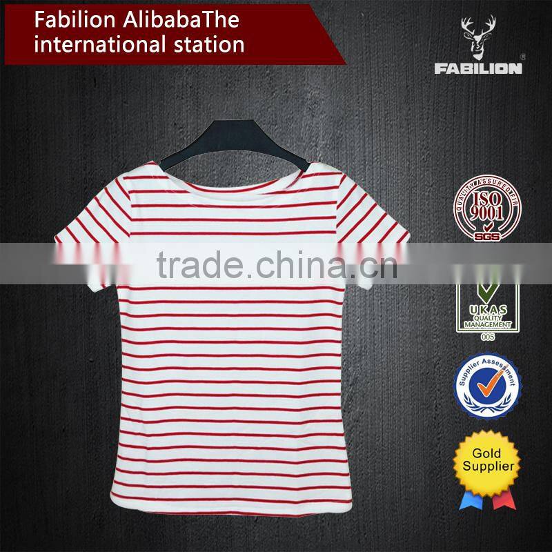 Alibaba china wholesale cotton women for plain round neck t-shirt