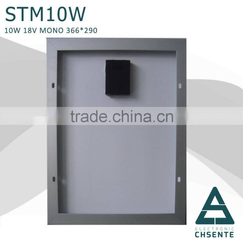 China manufacturer mono and poly price per watt solar panel 10w