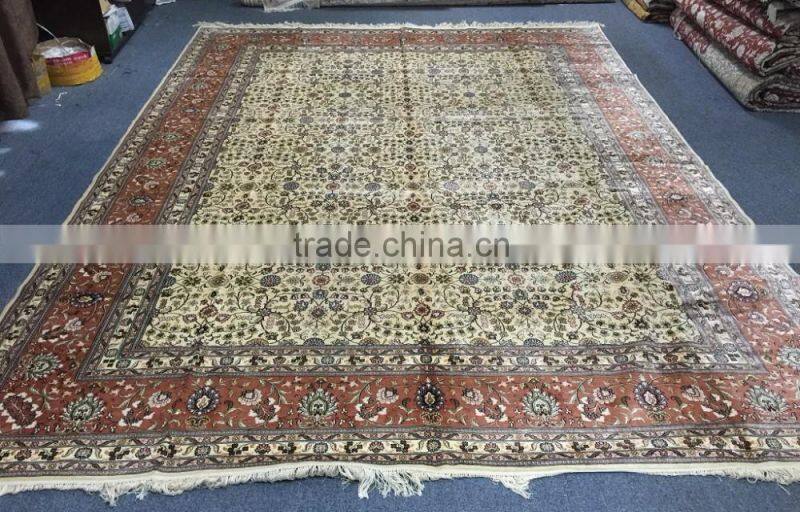 handmade silk carpet rug for sale