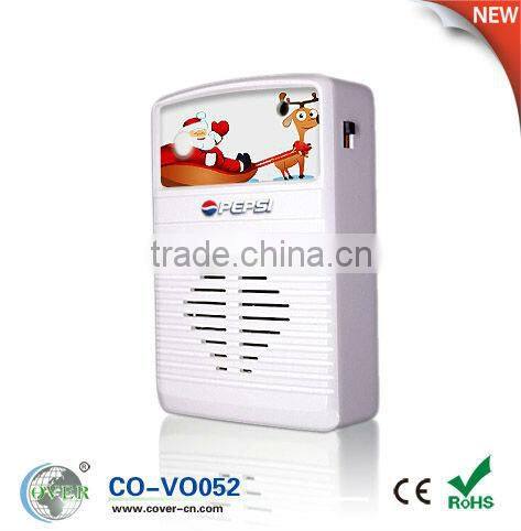 Christmas song doorbell for funny Christmas decoration