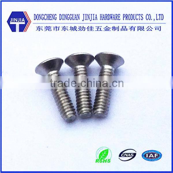 DIN965 stainless steel sus304 m2 countersunk torx machine screw