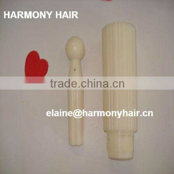 GREAT white plastic wig stand