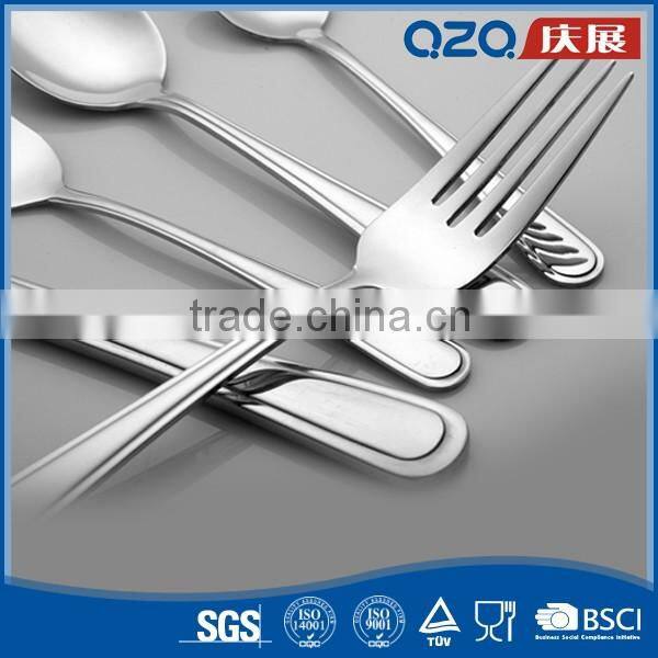 Popular sales antiskid safety use stainless steel hot sale tableware