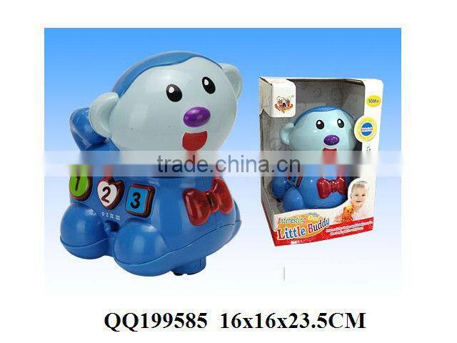 Plastic B/O bump & go bee toy