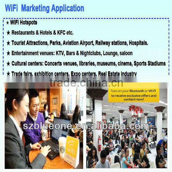 Bluetooth Sender with Wireless WiFi Access Points