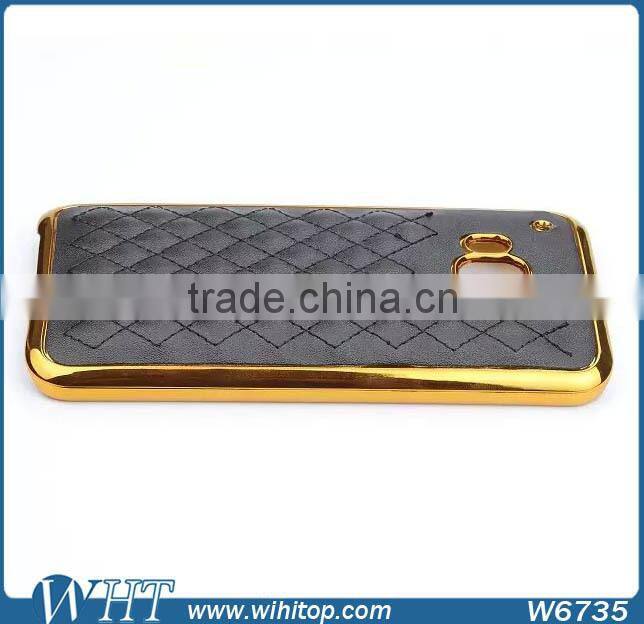 for HTC One M9 Case Hard Back Chromed Plastic Phone Accessories