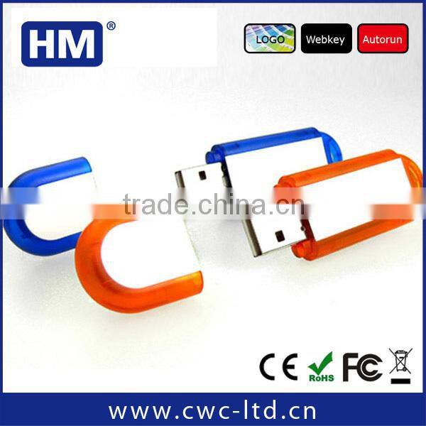 oem 2.0 usb flash drives for business promotion gift plastic case usb flash drive with full capacity