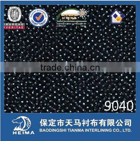 polyester nonwoven fusible interlining fabric from baoding