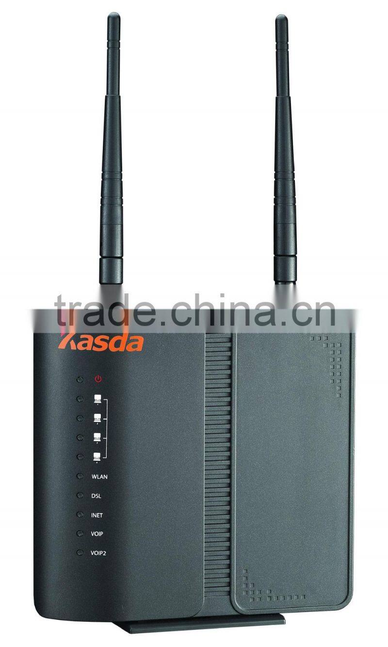 Kasda KW5262 802.11b/g/n Wireless VDSL VoIP Gateway Router 300Mbps 1 FXS Port
