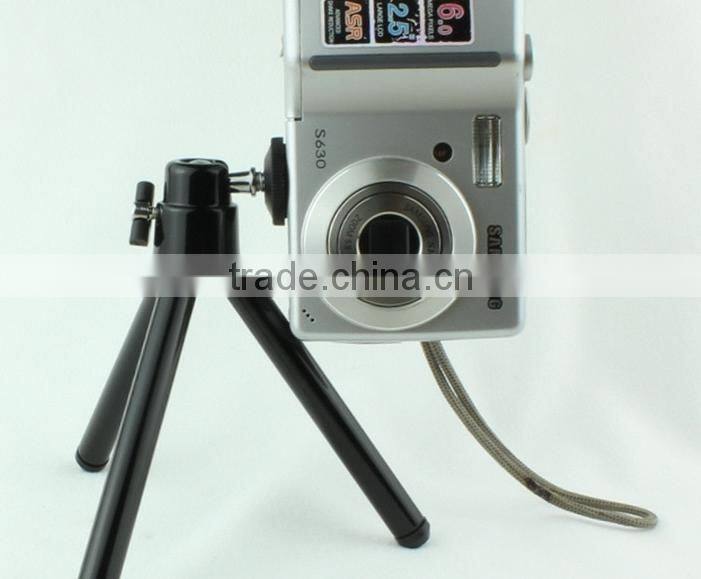 Telescopic mini aluminum tripod for sale