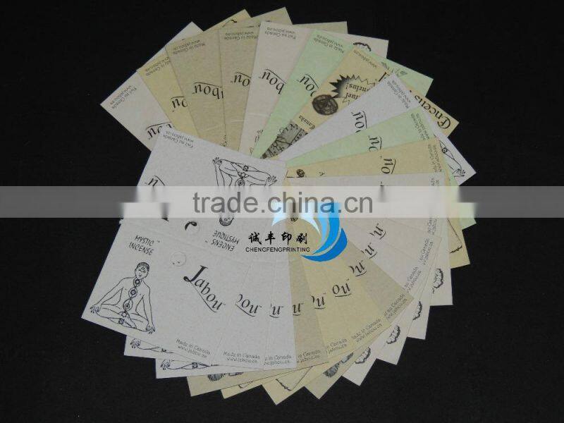 new design paper cards / paper labels with hole