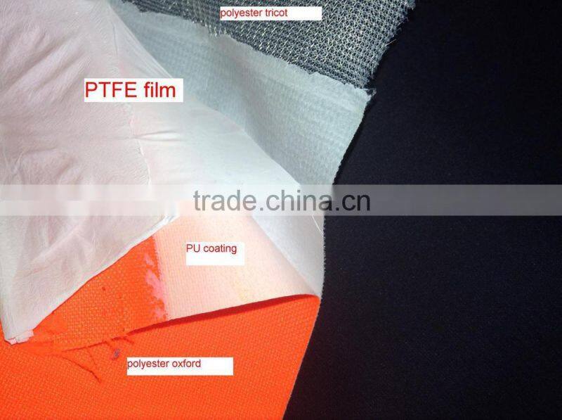 Chemical Resistant Breathable PTFE Polyester Oxford Fabric