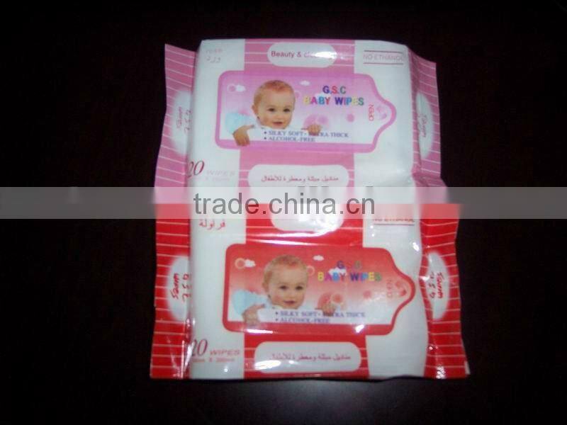 100%ES fiber non woven fabric for wet tissue