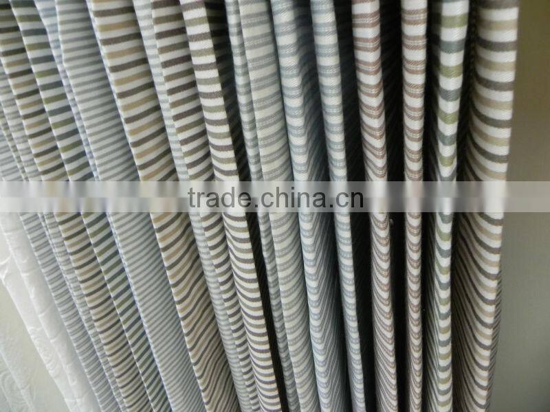 China manufacturer stripe mattress ticking fabric
