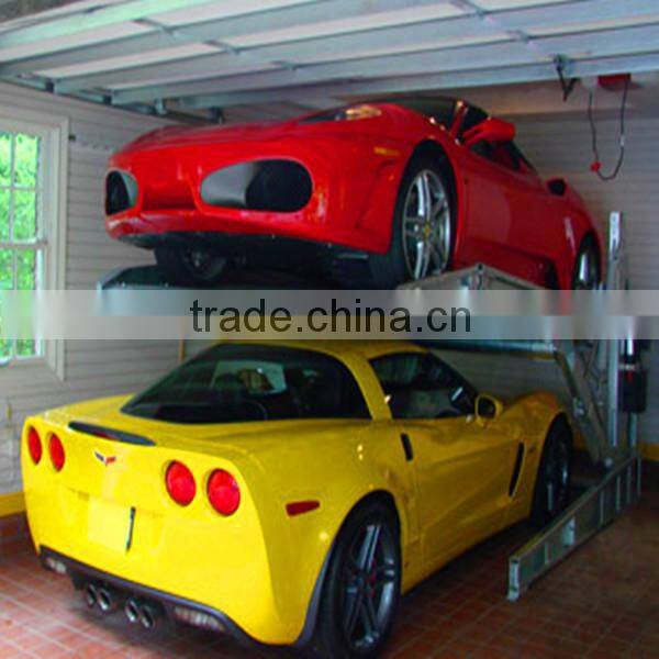 Smart 2 Post Underground Vehicle Car Lift Easy Parking