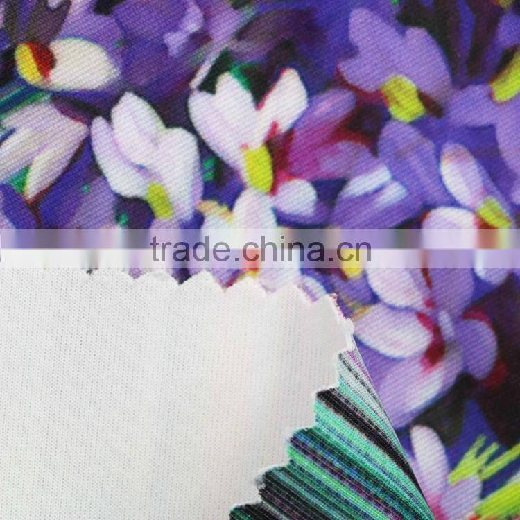 scuba fabric healthy polyester scuba fabric woman fashion dress digital printing scuba fabric