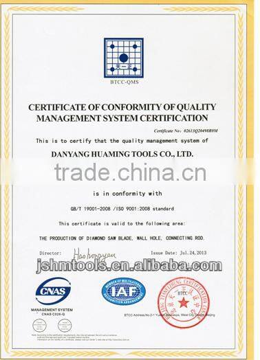 Laser Welded Diamond Saw Blade For glass