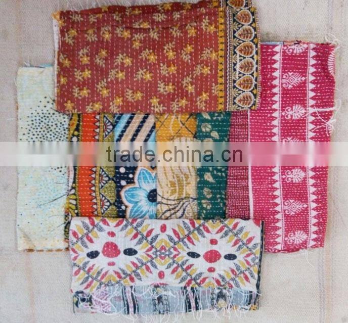 Kantha Stole in Cotton Fabric