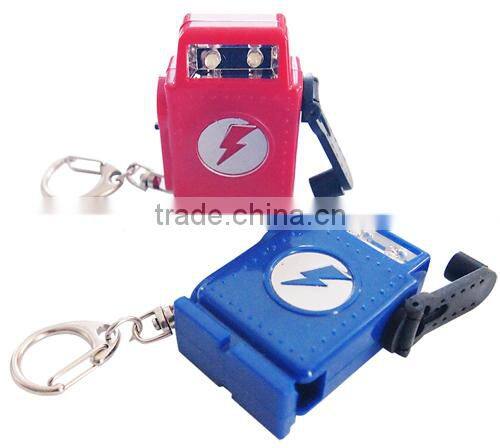 TE342 Dynamo Charger 2Led Robot Shaped Hand Press Power Flashlight
