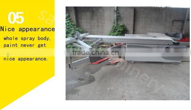 Wood cutting panel table saw