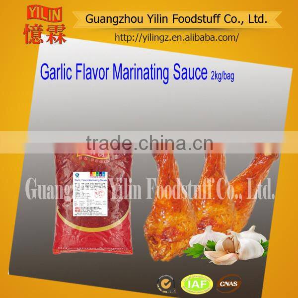2kg Garlic Flavor Marinated Sauce with oem service high quality product