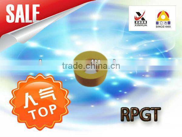 Cemented carbide Face milling inserts RPGT from Zhuzhou