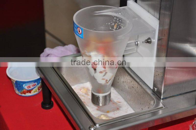 178T Stainless table top ice cream and smoothies mixer with metal cup made in China
