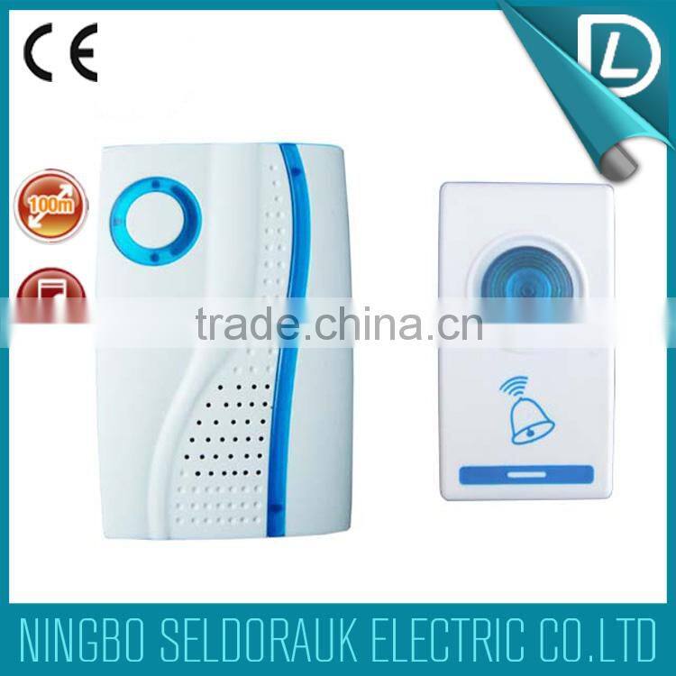 Direct factory supply long range wireless remote control doorbell