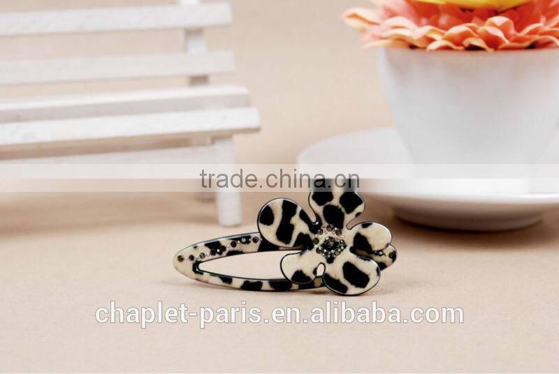 wholesale flower headwear rhinestone hairpin girls lovely hair accessory