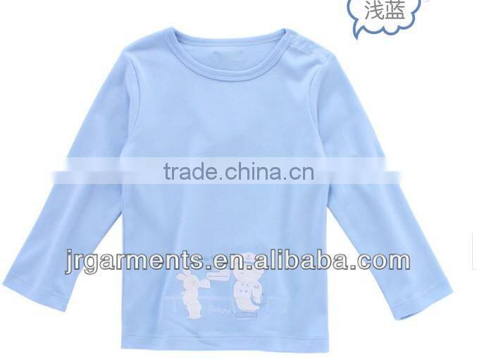 2015 kids plain t shirts