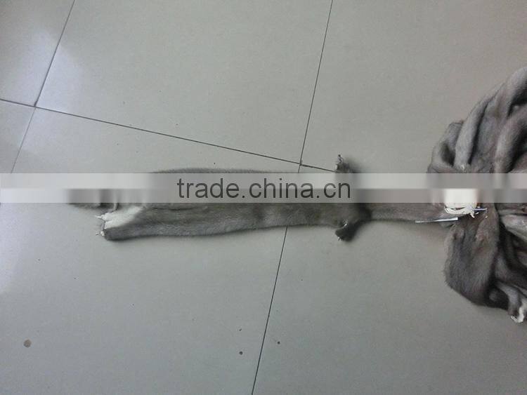 Factory Wholesale Cheap Price Natural White 100% Real Mink Skin