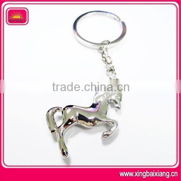 Metal custom house shaped keychain