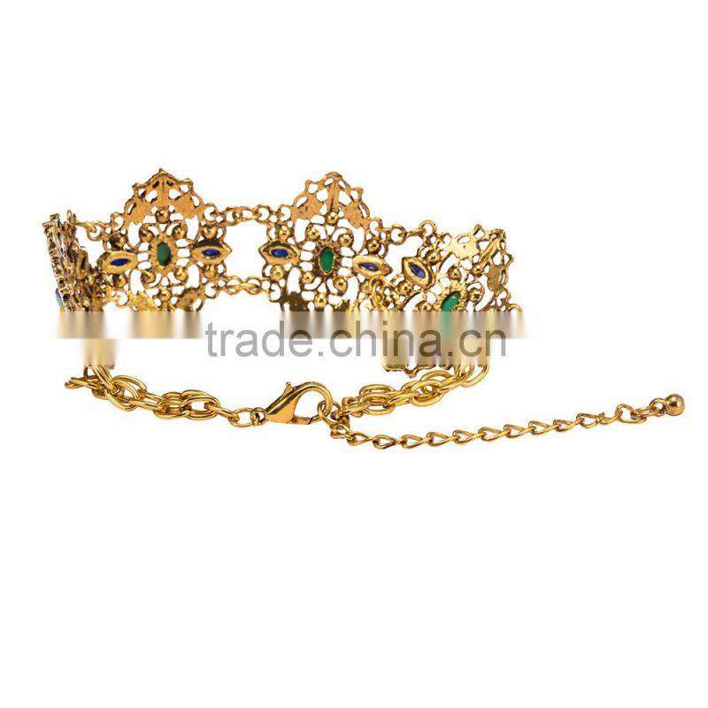 2015 gold chunky chain bracelet fashion for women