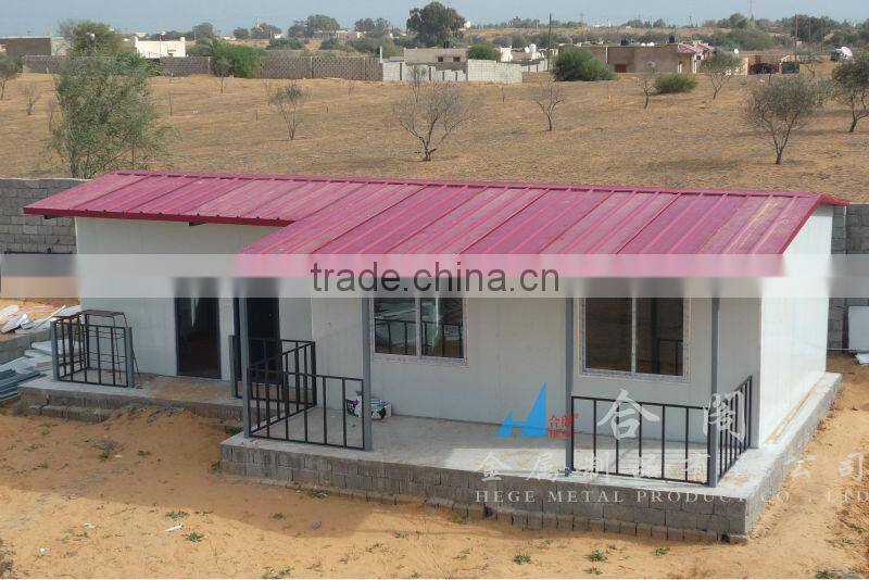 beautiful prefabricated house for Libya country