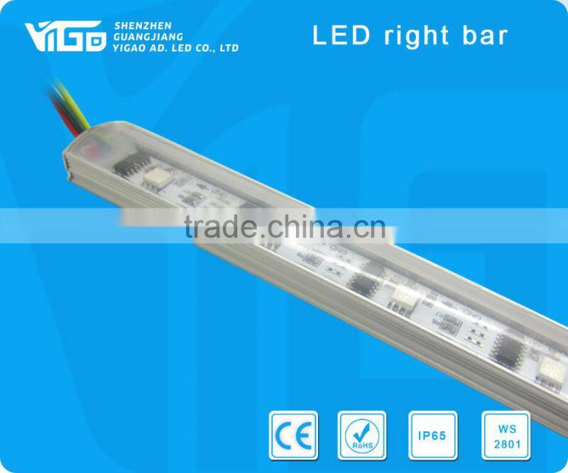 5050 led rigid strip lights led strip bar with aluminum profile