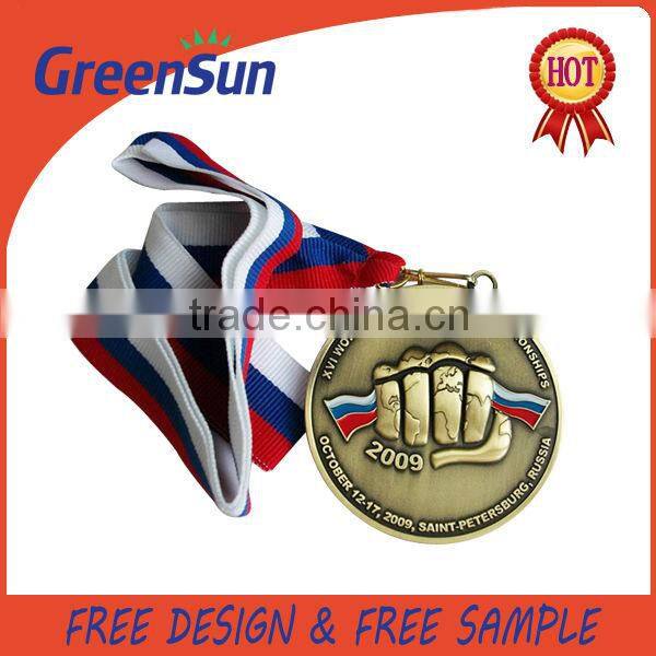 Zinc Alloy Metal Trophies Awards Medal