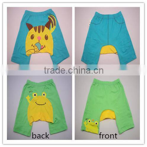 cheap printed monkey patterm baby pants short
