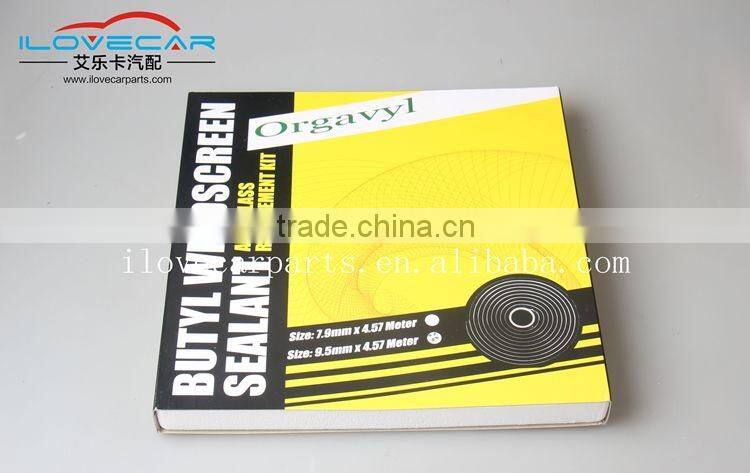 NEW product BUTYL WINDSCREEN SEALANT xyg auto glass raplace Solid sealant,car kit S-shape SEALANT