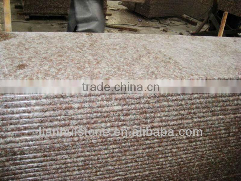 red granite stairs(steps)