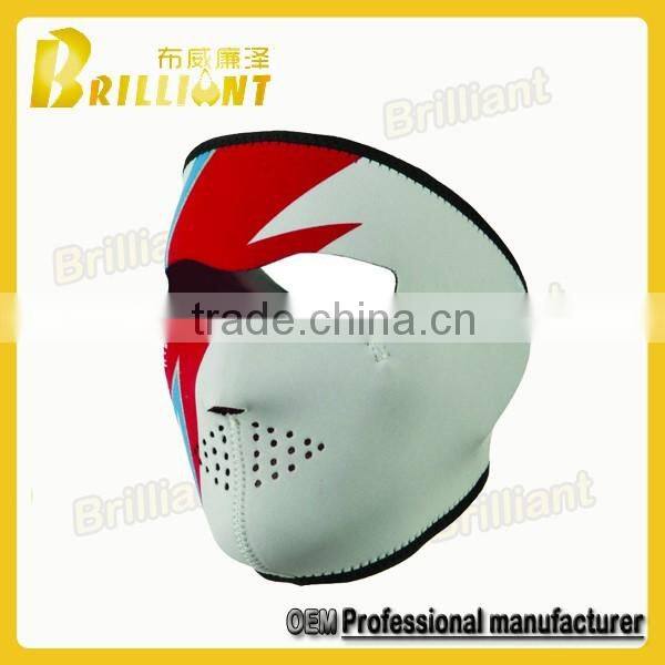 cartoon design neoprene motorcycle bike riding half face mask