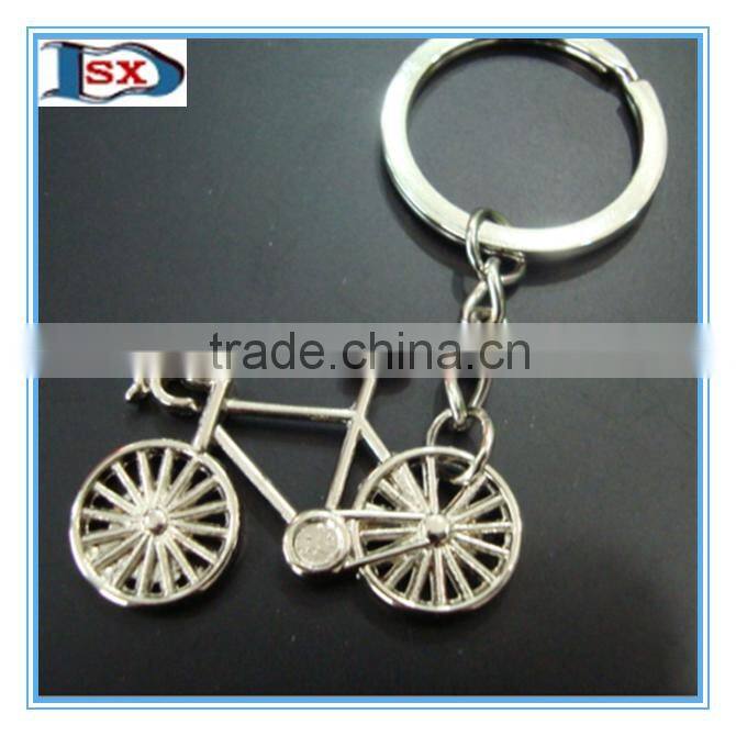 3D sports badminton and shuttlecock racket keychain sets for sportsmen