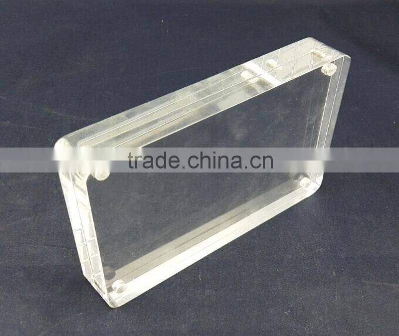 double sided acrylic photo frame with magnets,ISO Factory Product