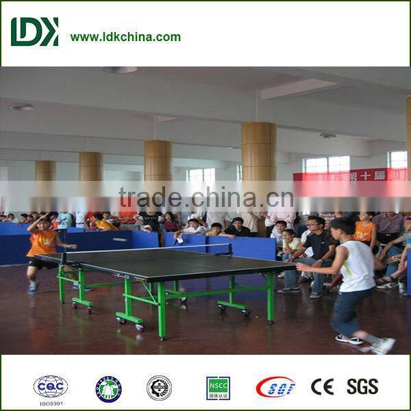 Best modern waterproof MDF to folding ping pong table