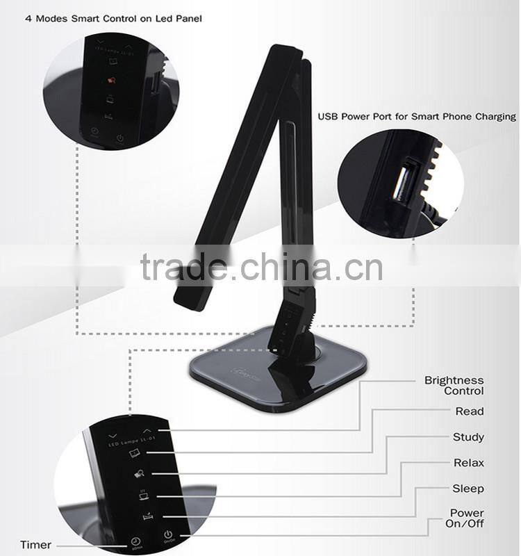 Smart USB led table lamp touch sensor led table lamp