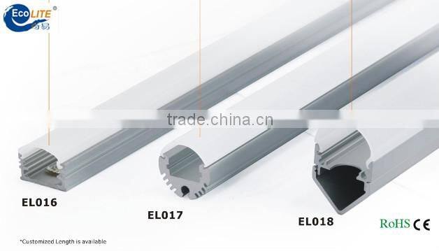 2015 new extruded surface mounted led aluminum profile for SMD stirp light