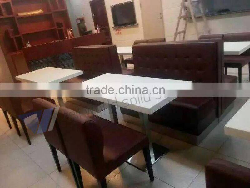 China restaurant furniture KFC/Mcdonald/Fast food restaurant dining table